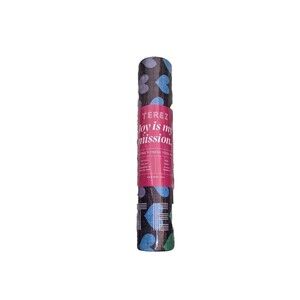 Terez Yoga Mat Colorful Hearts Love is Love Logo Non-Slip Fitness NWT $100.00